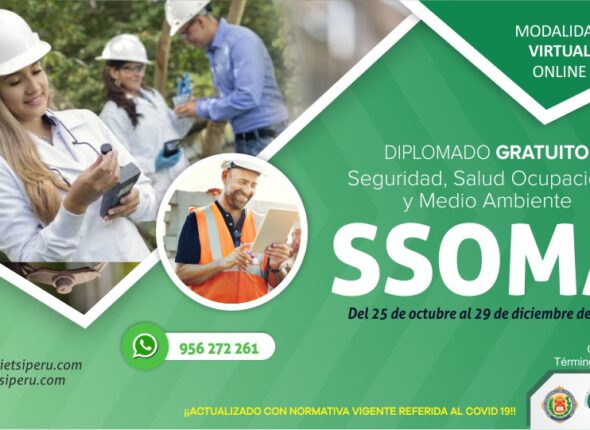 DIPLOMADO DE ESPECIALIZACIÓN EN SEGURIDAD, SALUD OCUPACIONAL Y MEDIO AMBIENTE – SSOMA 2021
