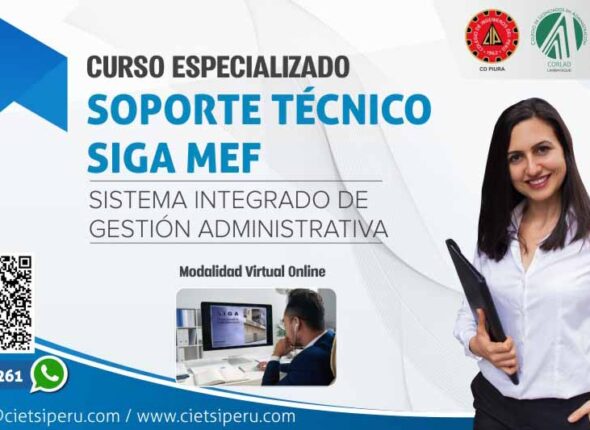 CURSO ESPECIALIZADO SOPORTE TÉCNICO SIGA MEF 2025 (2DA EDICIÓN)
