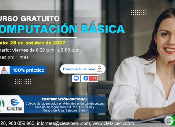 CURSO DE COMPUTACIÓN BÁSICA 2022