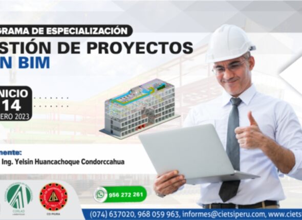 PROGRAMA DE ESPECIALIZACIÓN GESTIÓN DE PROYECTOS CON BIM