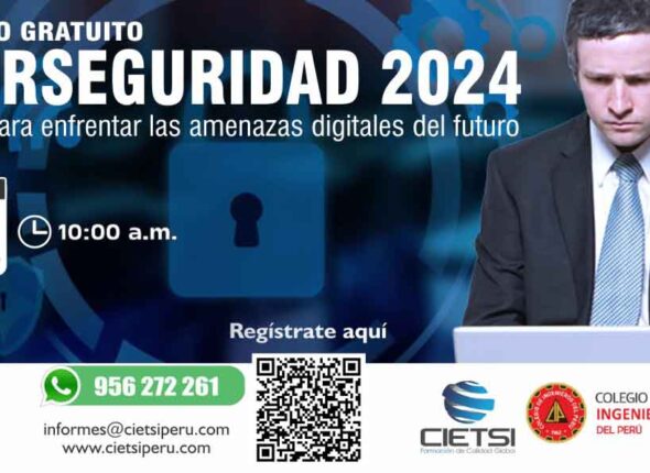 SEMINARIO GRATUITO CIBERSEGURIDAD 2024