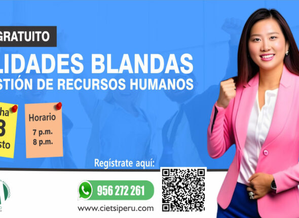 WEBINAR GRATUITO HABILIDADES BLANDAS EN LA GESTIÓN DE RECURSOS HUMANOS 2023