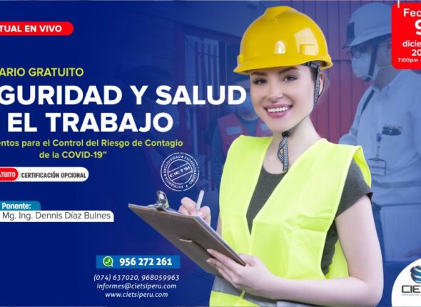 SEMINARIO SEGURIDAD Y SALUD EN EL TRABAJO 2020