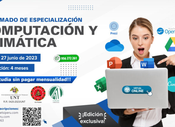 DIPLOMADO DE ESPECIALIZACIÓN EN COMPUTACIÓN Y OFIMÁTICA 2023