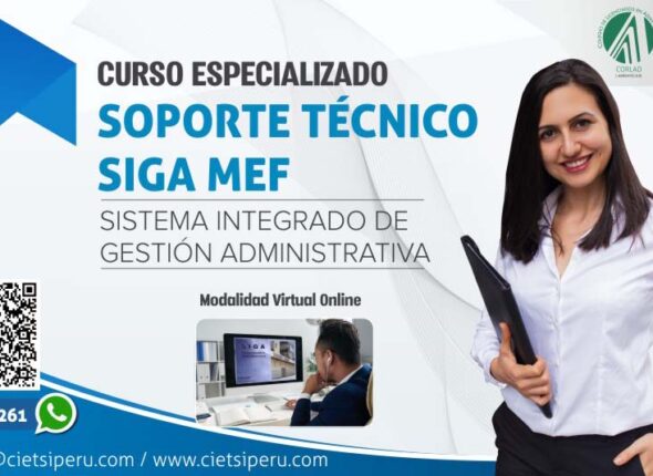CURSO ESPECIALIZADO SOPORTE TÉCNICO SIGA MEF 2025