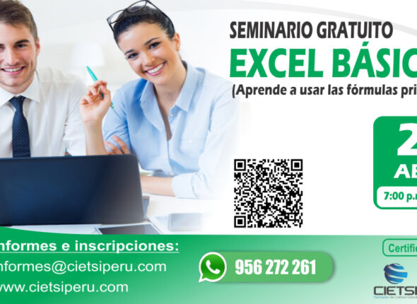 SEMINARIO GRATUITO DE EXCEL BÁSICO 2023