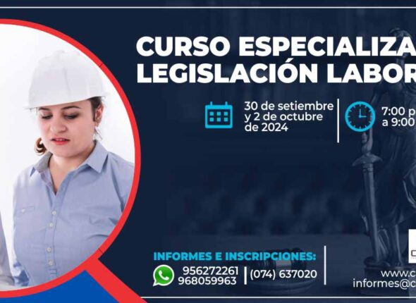 CURSO ESPECIALIZADO LEGISLACIÓN LABORAL 2024-2