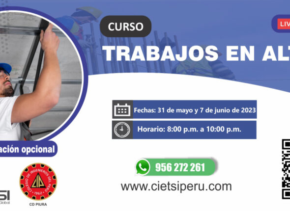 CURSO TRABAJOS EN ALTURA 2023