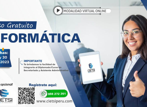 CURSO ESPECIALIZADO INFORMÁTICA 2023