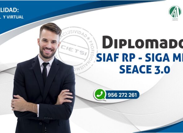DIPLOMADO DE ALTA ESPECIALIZACIÓN SIAF SIGA SEACE 2020 PIURA