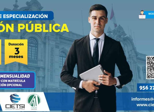DIPLOMADO DE ESPECIALIZACIÓN EN GESTIÓN PÚBLICA 2024