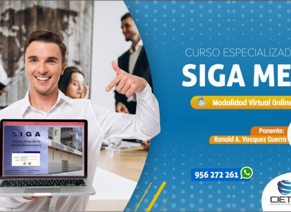 CURSO ESPECIALIZADO SISTEMA INTEGRADO DE GESTIÓN ADMINISTRATIVA SIGA MEF 5 JULIO 2020
