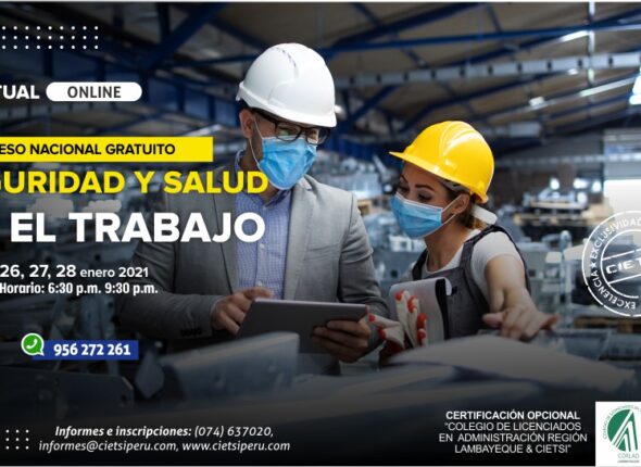 CONGRESO NACIONAL SEGURIDAD Y SALUD EN EL TRABAJO 2021