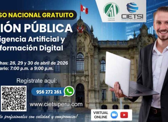 CONGRESO NACIONAL DE GESTIÓN PÚBLICA, INTELIGENCIA ARTIFICIAL Y TRANSFORMACIÓN DIGITAL 2026