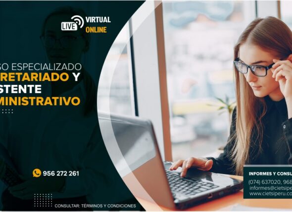 CURSO ESPECIALIZADO SECRETARIADO Y ASISTENTE ADMINISTRATIVO 2021