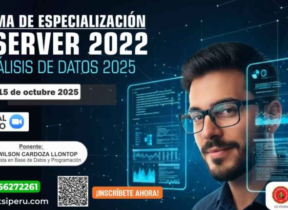 PROGRAMA DE ESPECIALIZACIÓN SQL SERVER 2022 PARA ANÁLISIS DE DATOS 2025