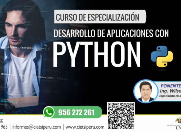 CURSO DE ESPECIALIZACIÓN DESARROLLO DE APLICACIONES CON PYTHON 2024