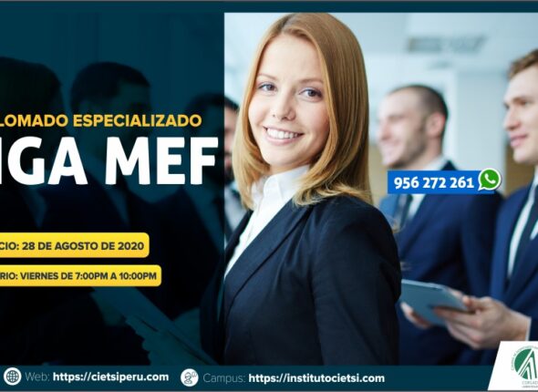 DIPLOMADO ESPECIALIZADO EN SIGA MEF 2020