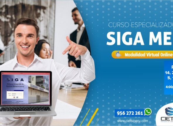 CURSO ESPECIALIZADO SISTEMA INTEGRADO DE GESTIÓN ADMINISTRATIVA SIGA MEF 14 NOV 2020