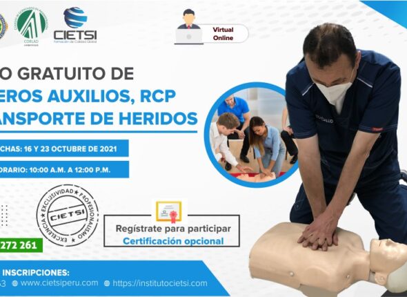CURSO EN PRIMEROS AUXILIOS 2021